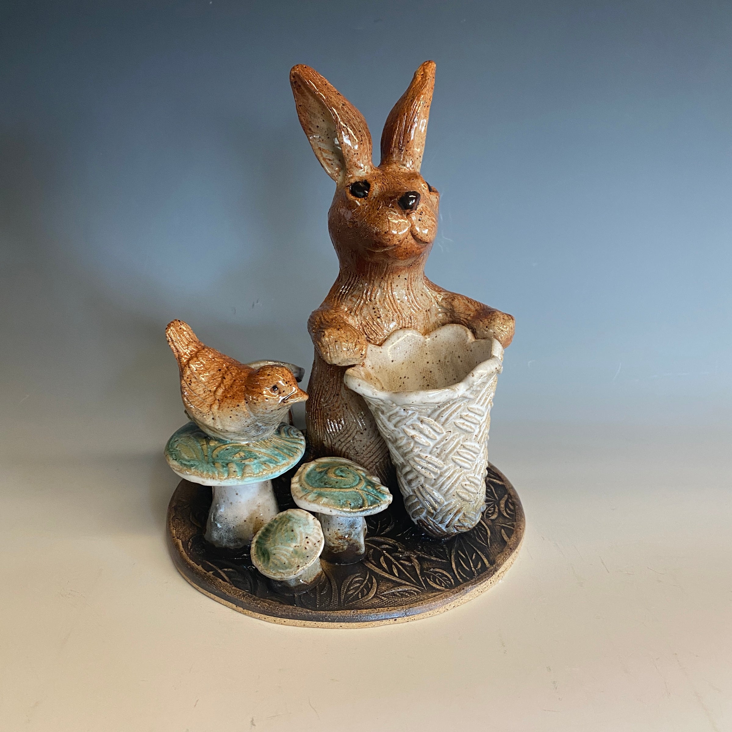 Famous Rabbit Pottery Sculptures - Rabbits | Thomas Pottery