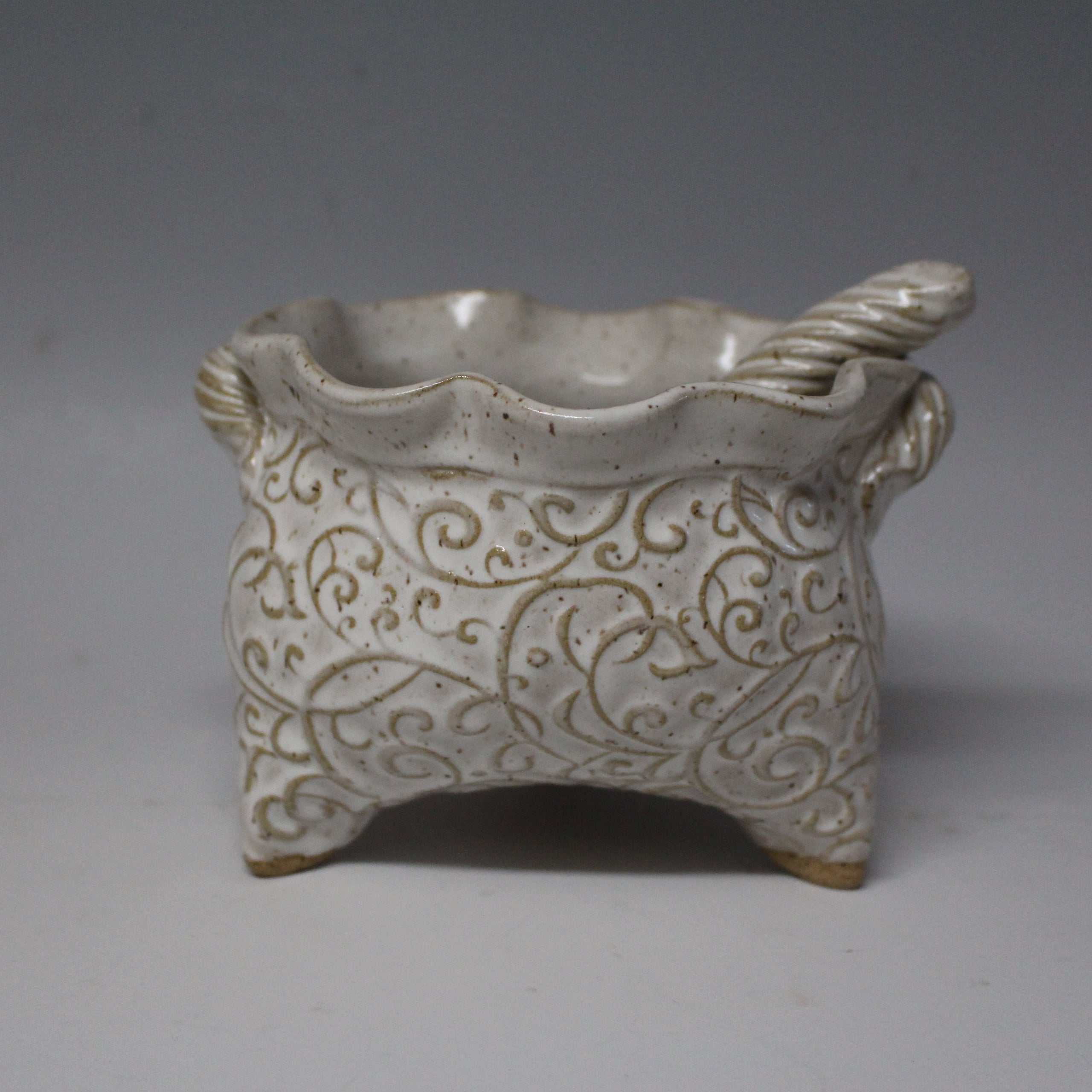 TriFoot Serving Pieces Thomas Pottery